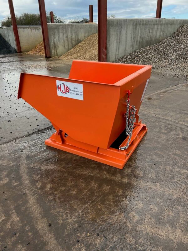 Skip Heavy Machine Heavy Duty Tipping Skip | N&J Equipment